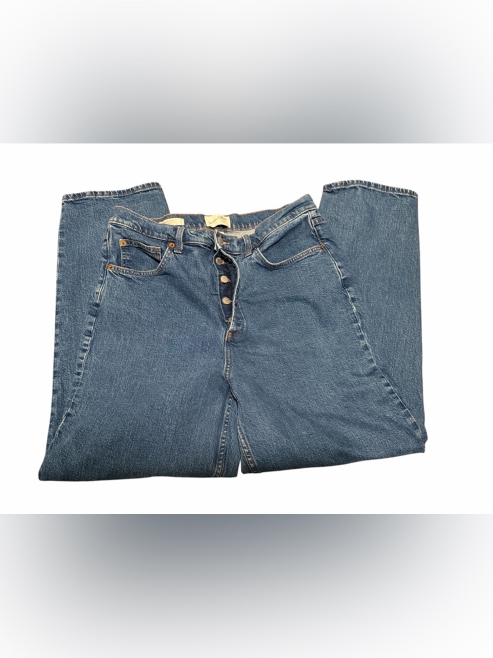 Universal Thread Blue High-Rise Button-Fly Women’s Jeans Size 14